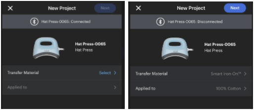 Comment utiliser Cricut Hat Press avec l'application Cricut Heat