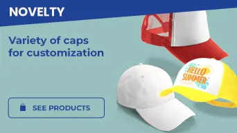 Novelty - Variety of caps