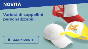 Novit&aacute; - Variet&agrave; di cappellini