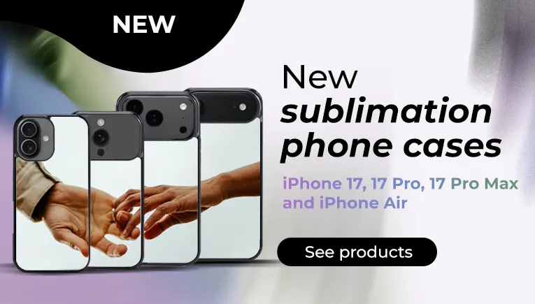 New sublimation phone cases iPhone 17