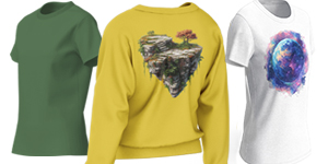 DTG en camisetas y sudaderas